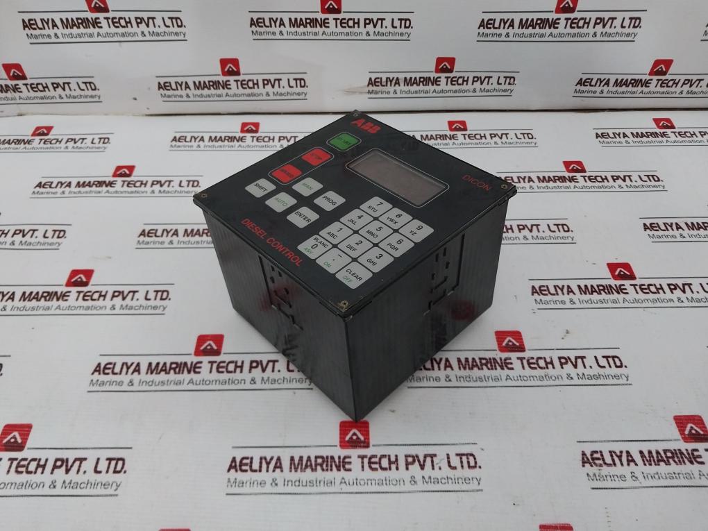Abb Dicon Cma 112 Diesel Control Display Panel 3D De3 000 13 (Not Working) - Aeliya Marine Tech