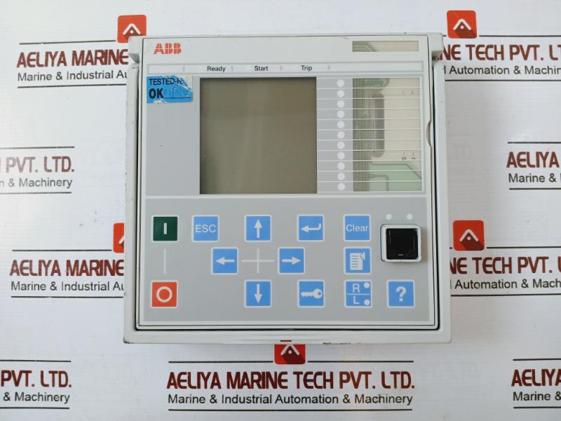 Abb Dis0012 Lhmi Large Iec Aluminium Front Touch Panel 94V-0 2Rca025340A0001H