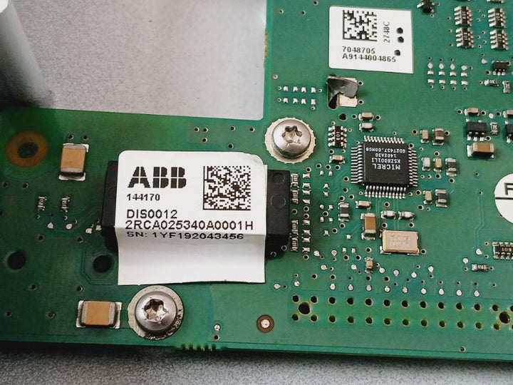 Abb Dis0012 Lhmi Large Iec Aluminium Front Touch Panel 94V-0 2Rca025340A0001H