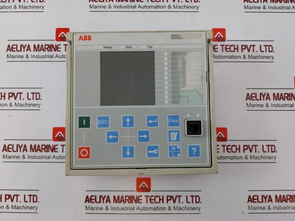 Abb Dis0012 Lhmi Large Iec Aluminum Front Touch Panel 94V-0 2Raa005579 B