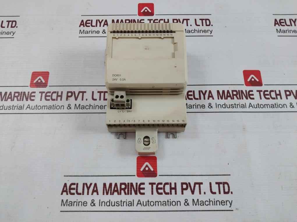 Abb Do801 Digital Output Module 3Bse020510R1 24V 0.5A