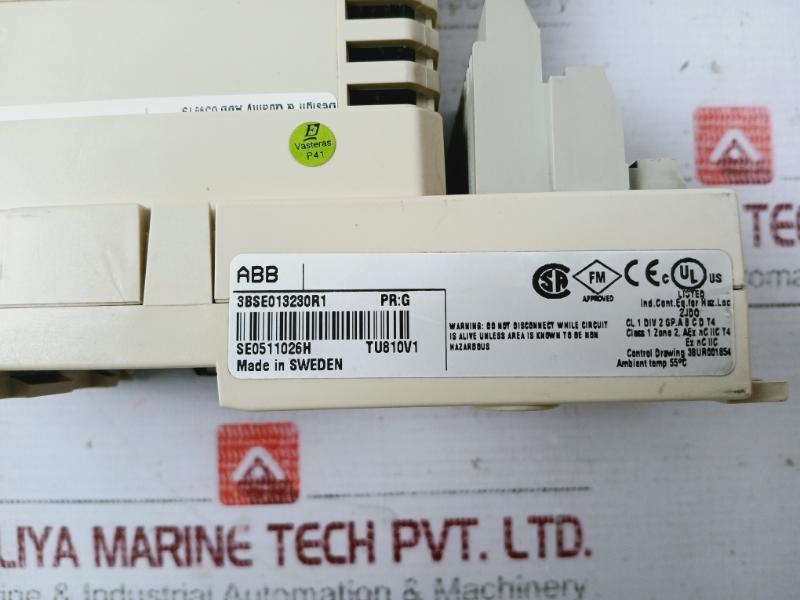 Abb Do810 3Bse008510R1 Digital Output Module 3Bse013230R1 Compact Mtu Tu810V1