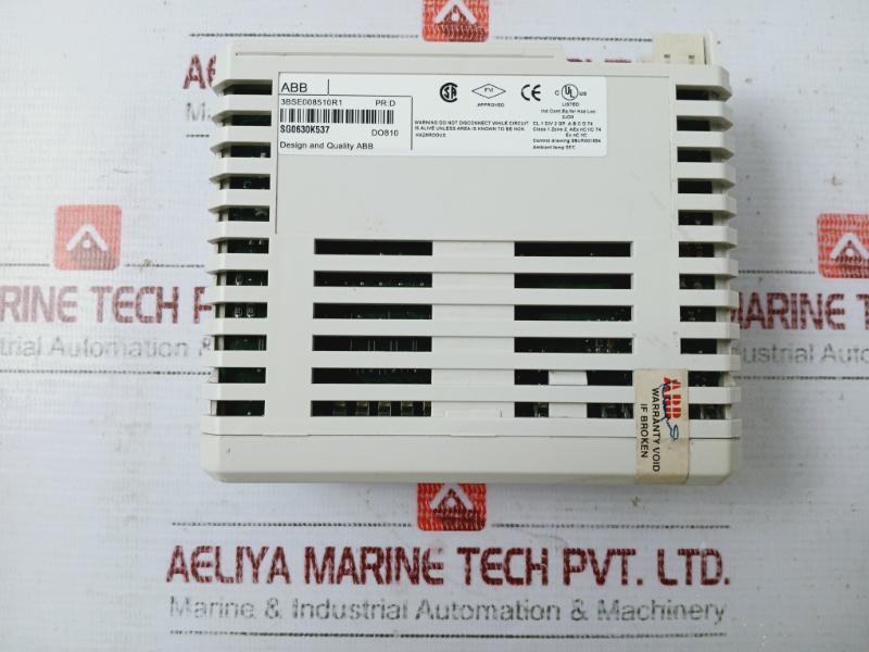 Abb Do810 3Bse008510R1 Digital Output Module Compact Mtu 3Bse013230R1 Tu810V1