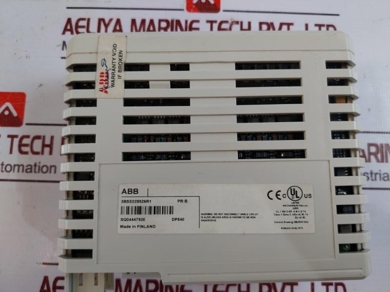 Abb Dp840 3Bse028926R1 Pulse Counter & 3Bse013230R1 Termination Unit