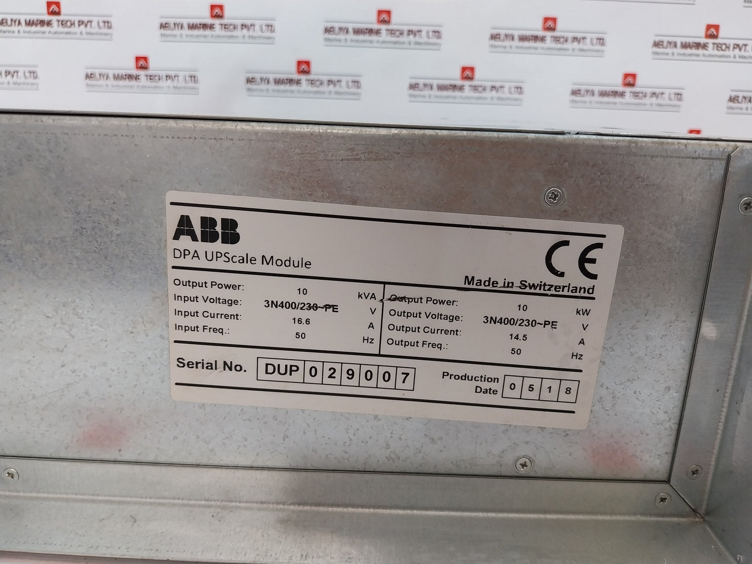 Abb Dpa Upscale Module 10 Kva 3N400/230V 16.6 A/14.5 A 50 Hz