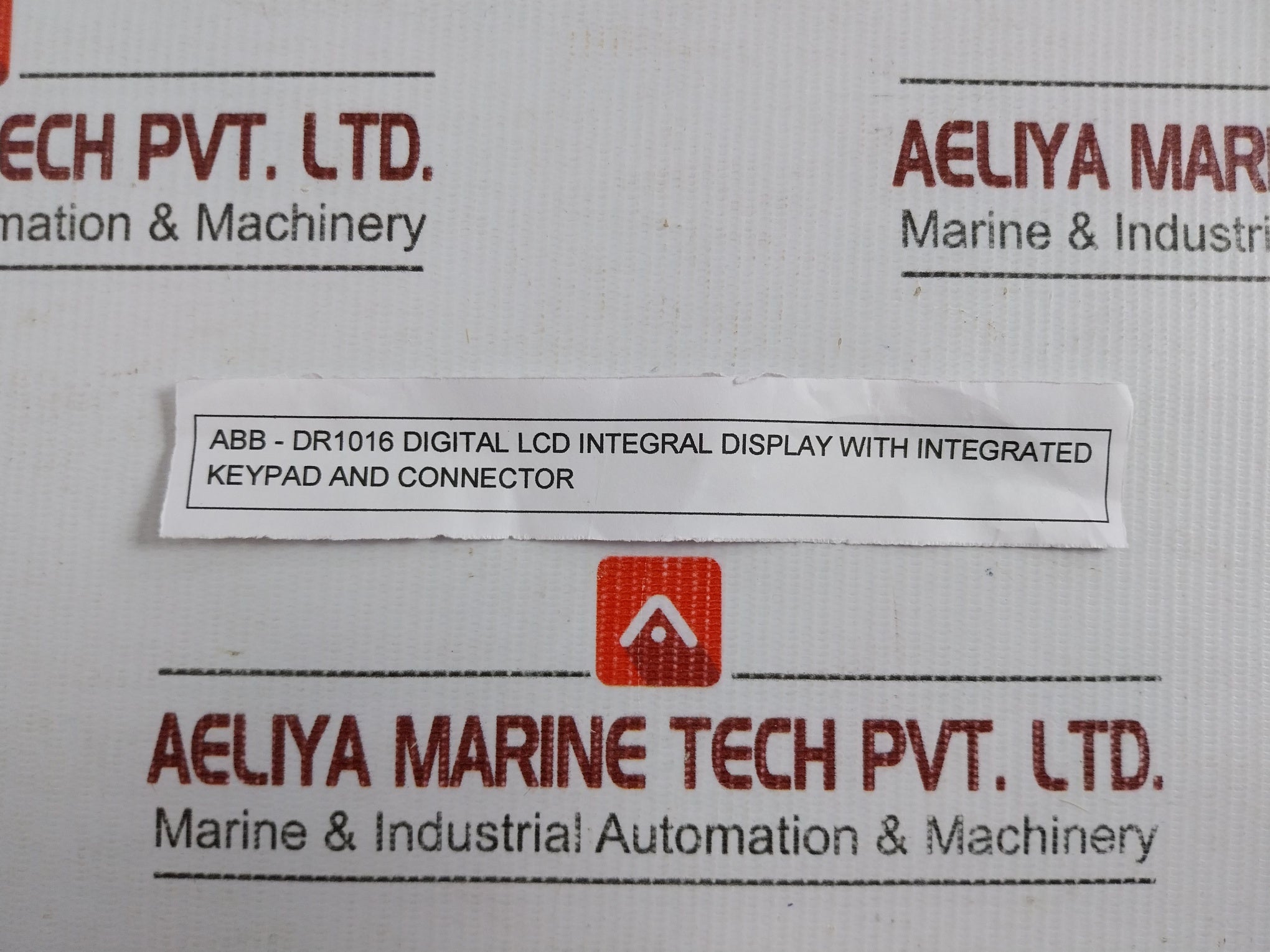 Digital Lcd Integral Display With Integrated Keypad & Connector Dr1016 Abb