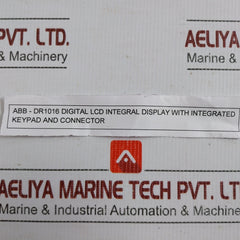 Digital Lcd Integral Display With Integrated Keypad & Connector Dr1016 Abb