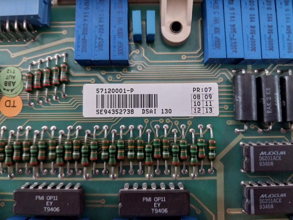 ABB Dsai 130 Analog Input Board