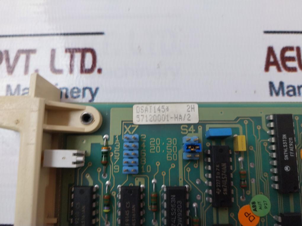 Abb Dsai145 Analog Input Module