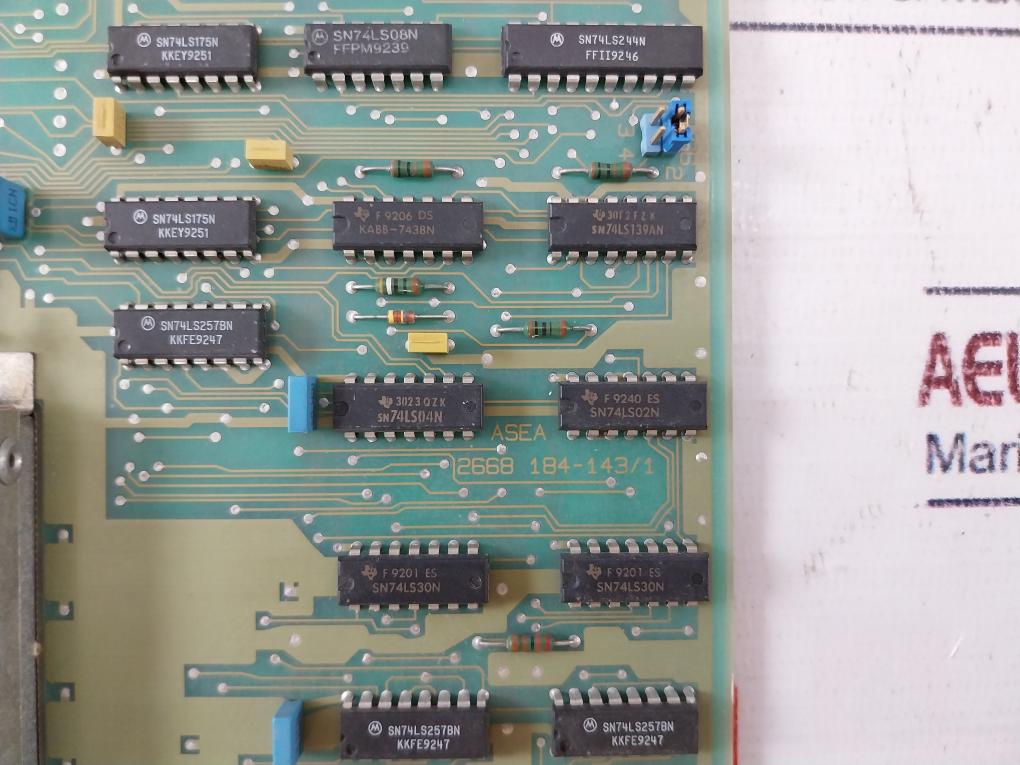 Abb Dsai 155 Analog Input Board 2668 184-143/1