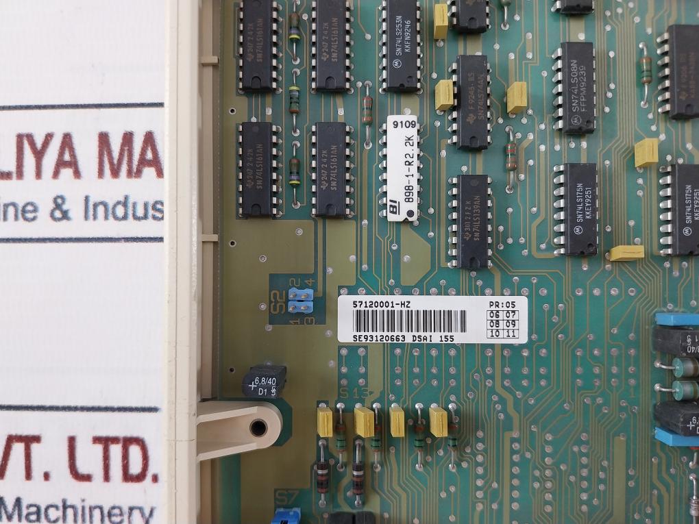 Abb Dsai 155 Analog Input Board 2668 184-143/1