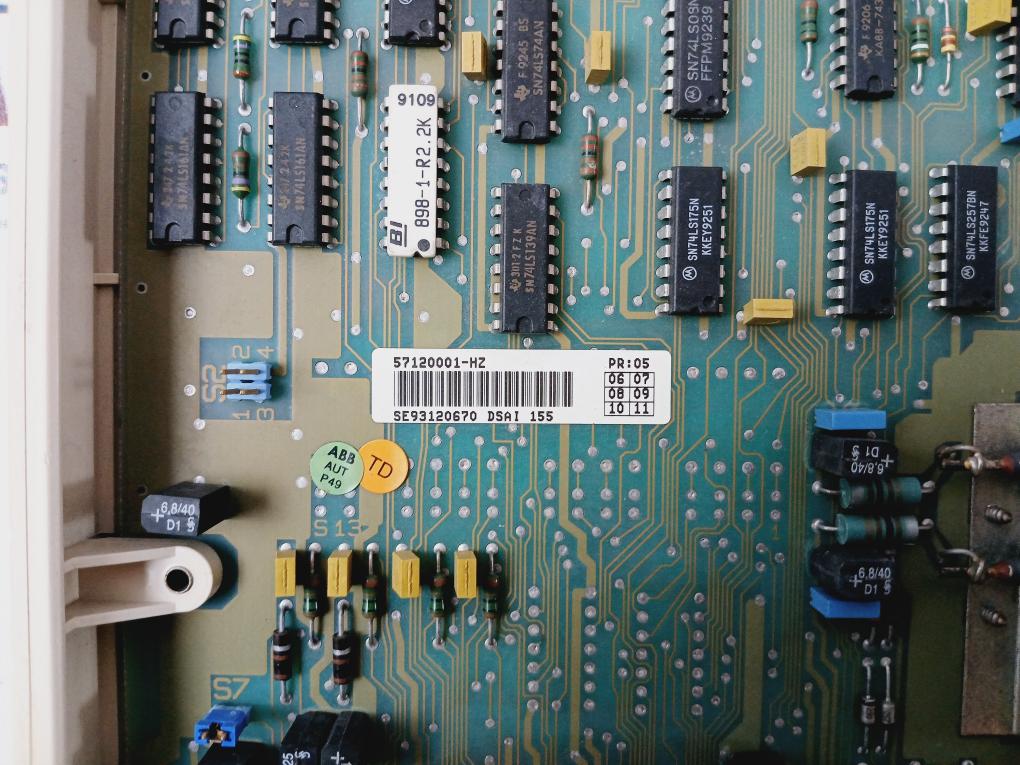 Abb Dsai 155 Analog Input Board 57120001-hz