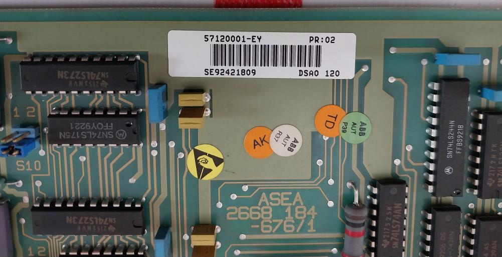 ABB Dsao 120 Analog Output Board