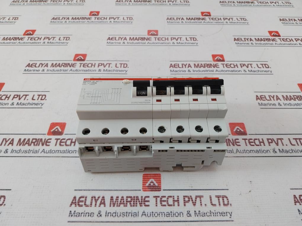 Abb Dsb204M Ac C25 Residual Current Circuit Breaker With Overcurrent Protection