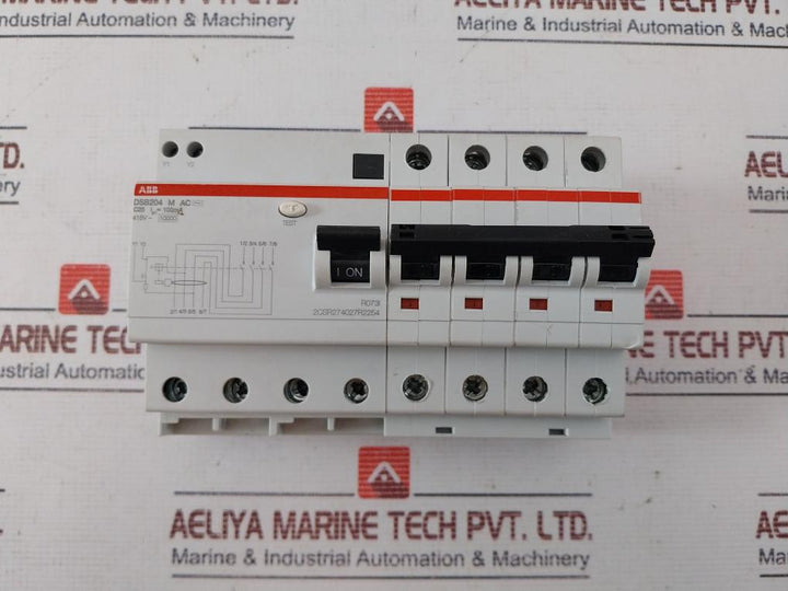 Abb Dsb204M Ac C25 Residual Current Circuit Breaker With Overcurrent Protection
