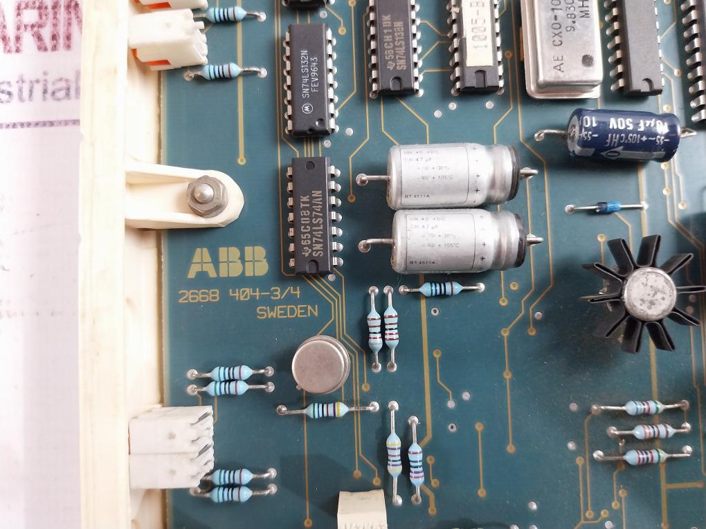 Abb Dsbc 172 2668 404-3/4 Bus Repeater Module 24v