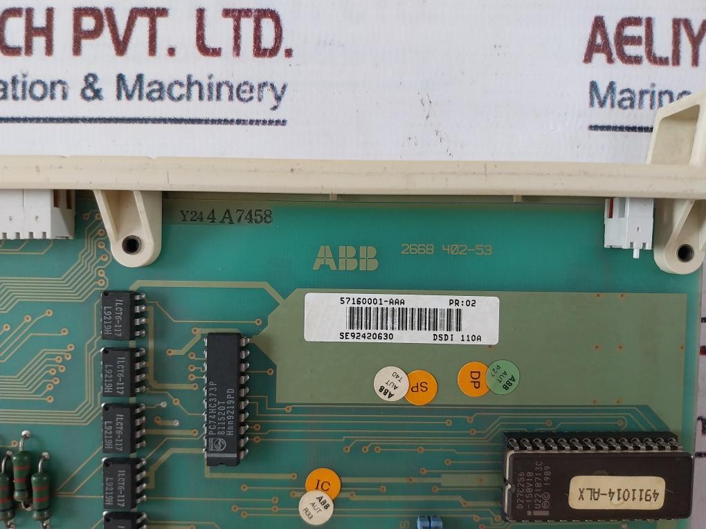 Abb Dsdi 110A 2668 402-53 Digital Input Board 57160001-aaa