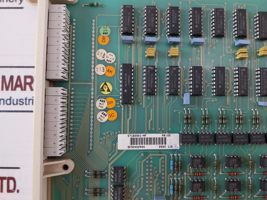 ABB DSDO 115 Output Circuit Board