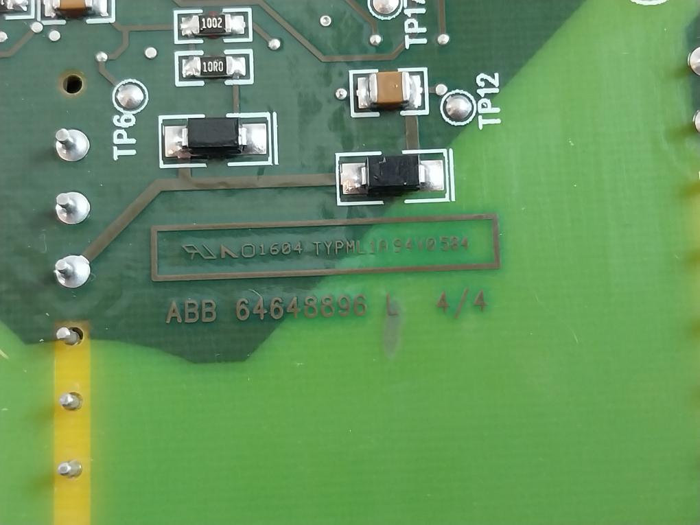 Abb Dsmb-01 Module Rev: R 64648896 L 1/4 Typml1a
