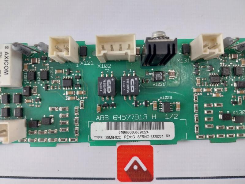 Abb Dsmb-02c Control Board Pcb Rev: G, 94v-0