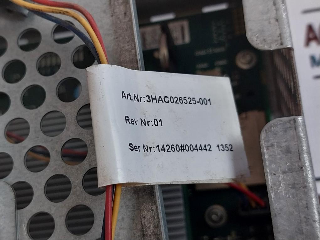 Abb Dsqc1000 Robot Computer Unit 3Hac042766-001 24Vdc 0.30A Rev No: 05