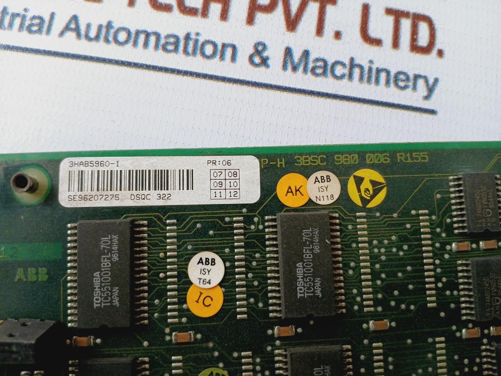 ABB DSQC 322 Circuit Board 3HAB5960-1