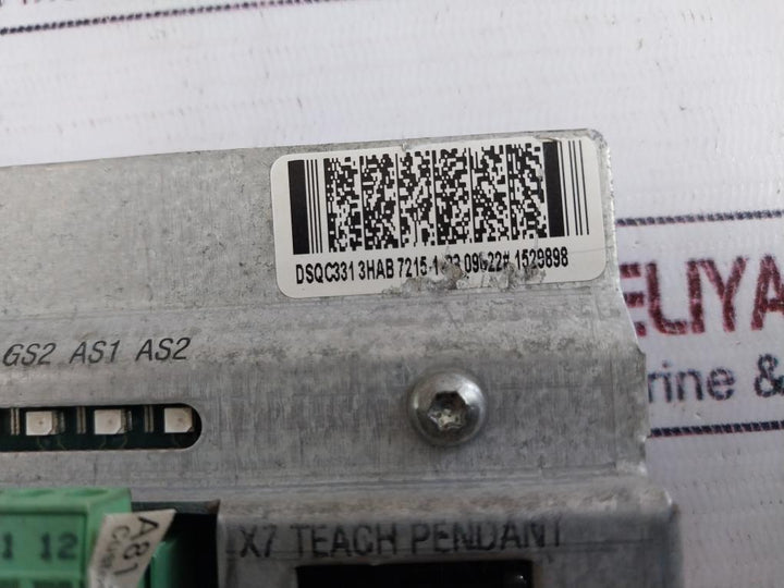 ABB DSQC331 3hab7215-1/08/3hab7215-1/03 Panel Board Unit
