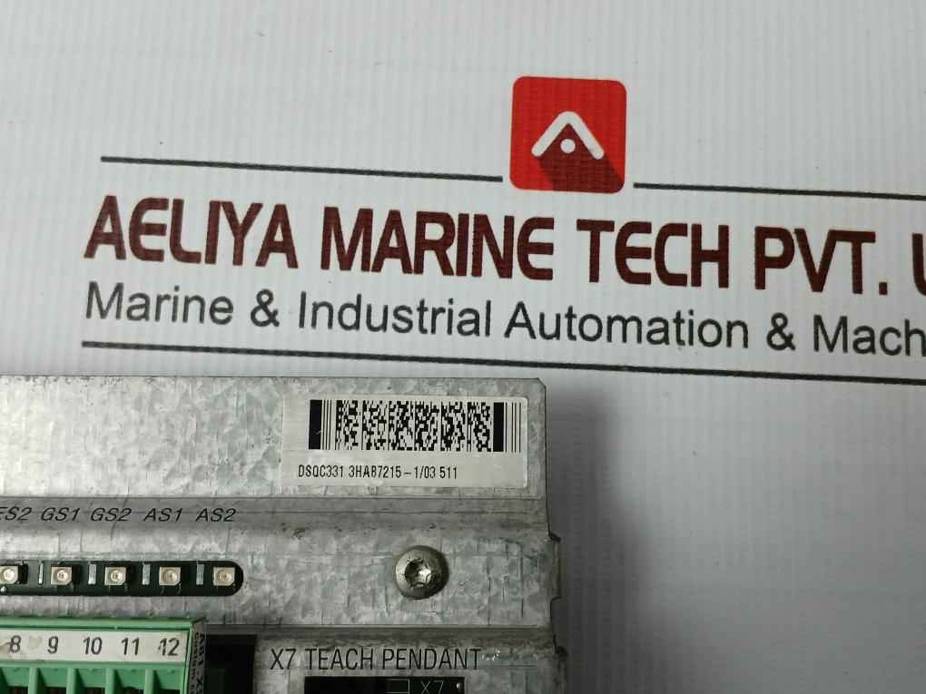 Abb Dsqc331 Panel Board Unit 3Hab7215-1/03
