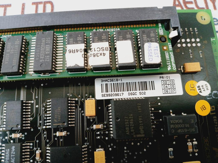 Abb Dsqc 502 I/O Computer Board 3Hac3618-1/ 3Bsc980050R47