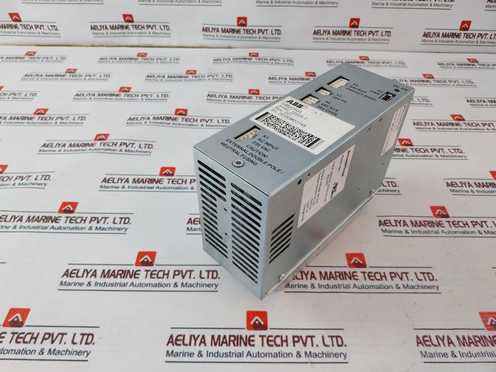 Abb Dsqc604 Power Supply 230Vac 50/60Hz 6A Rev 07 3Hac 12928-1