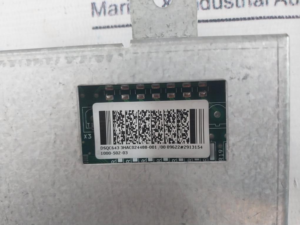 Abb Dsqc630 Panel Board Unit 1000-502-03