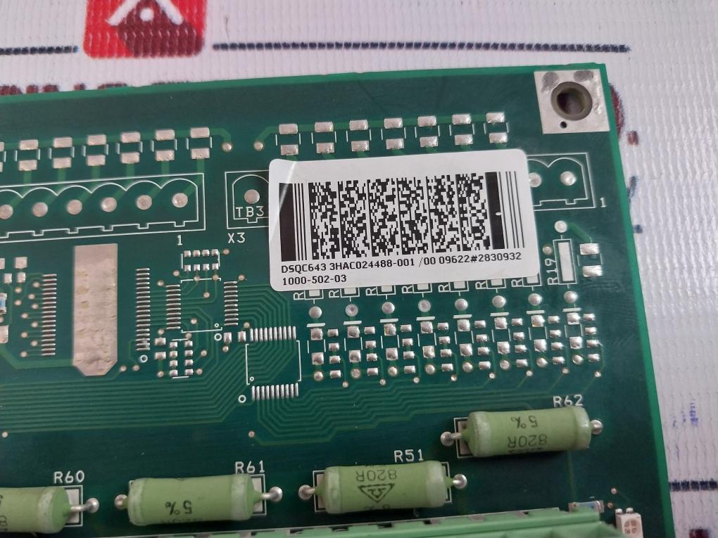 Abb Dsqc630 Panel Board Unit A-1000G