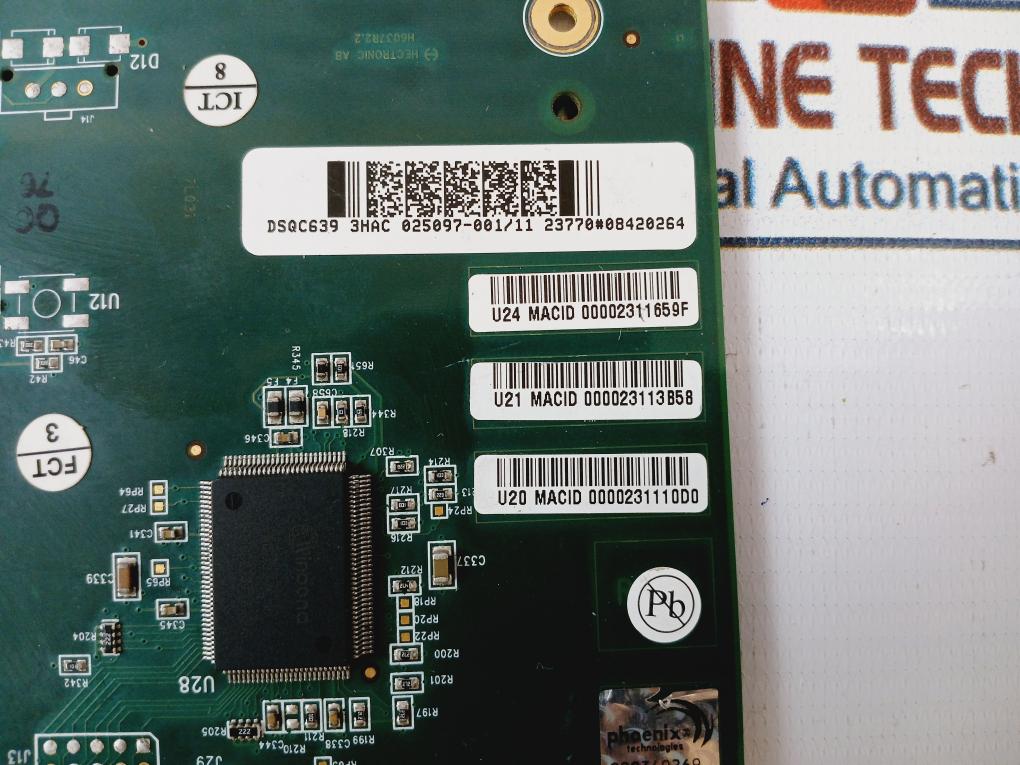 Abb Dsqc639 3Hac 025097-001/11 Control Board