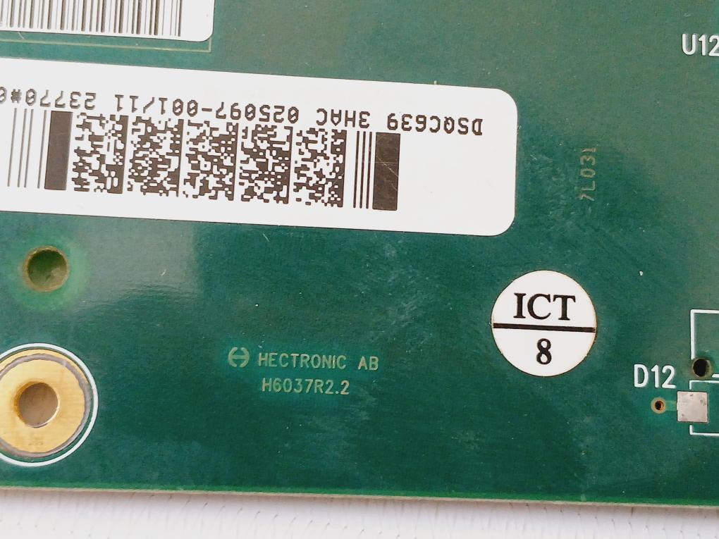 Abb Dsqc639 3Hac 025097-001/11 Control Board