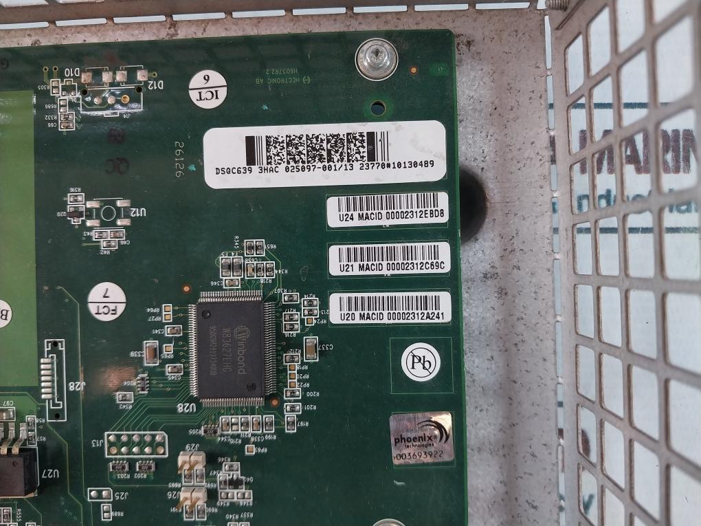 Abb Dsqc639 Computer Control Unit 3Hac 025097-001/13