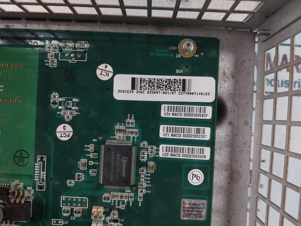 Abb Dsqc639 Computer Controller Unit 3Hac 025097-001/07 H6037R1.5