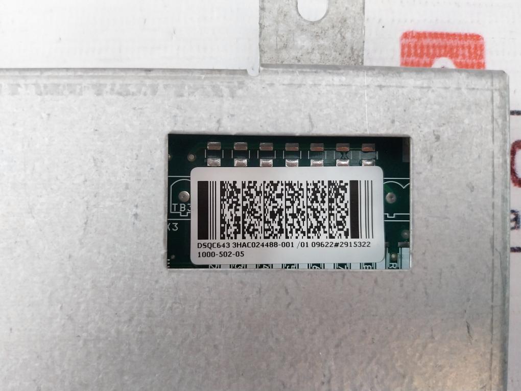 Abb Dsqc643 Panel Board 3Hac024488-001/01