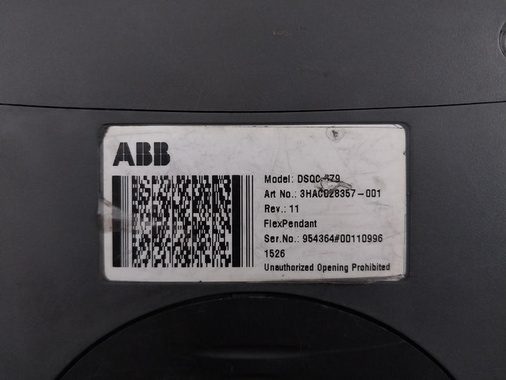 Abb Dsqc 679 Teach Pendant 3Hac028357-001 Rev.11