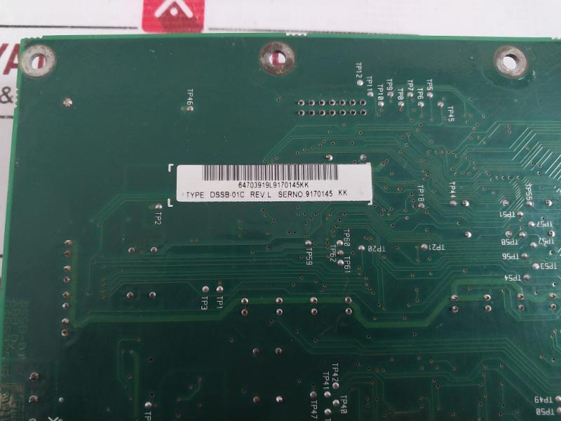 Abb Dssb-01C Printed Circuit Board Rev. L 94V-0 Et866