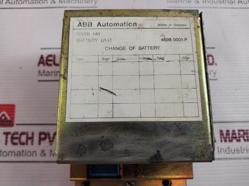 Abb Dssb 140 Battery Unit