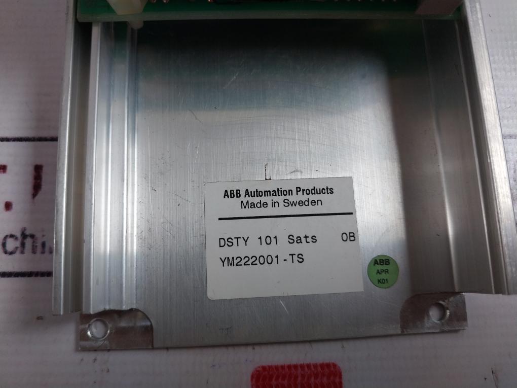 Abb Dsty 101 Analog Isolation Amplifier Ym222001-ts