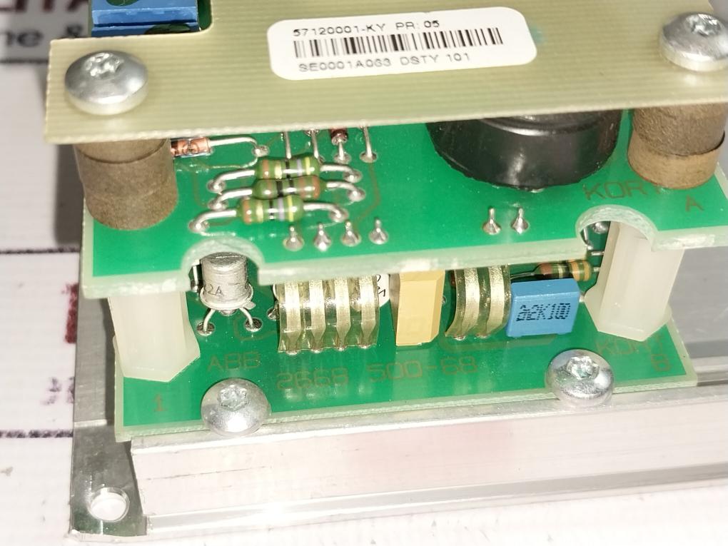 Abb Dsty 101 Analog Isolation Amplifier Ym222001-ts