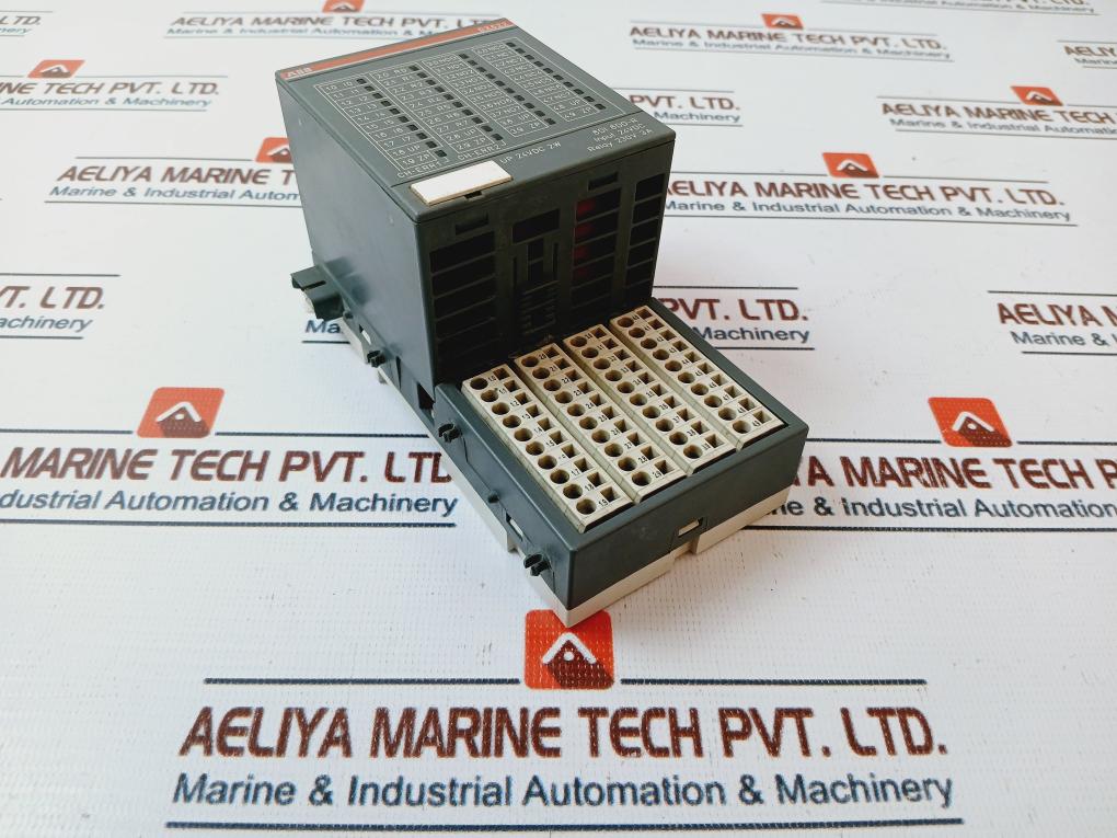 ABB DX522 B6 Digital Input/Output Module w/ 1SAP 2066 01 Terminal Unit