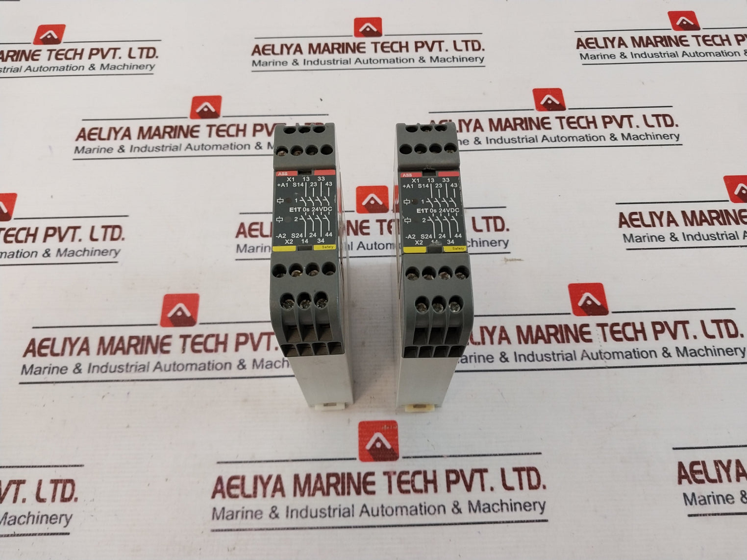 ABB E1T 0S Safety Expansion Relay 2TLA010030R0000 24VDC