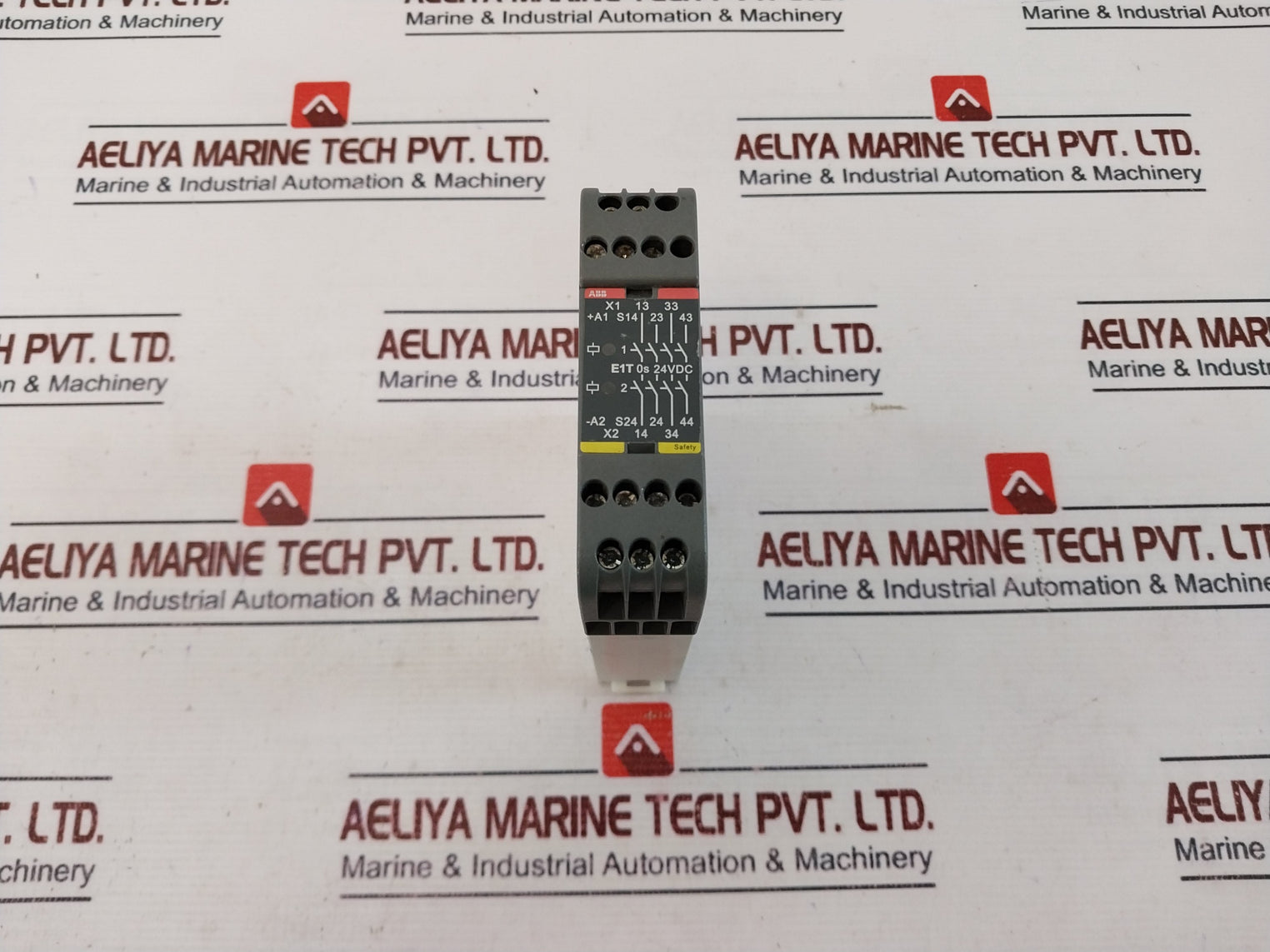 ABB E1T 0S Safety Expansion Relay 2TLA010030R0000 24VDC