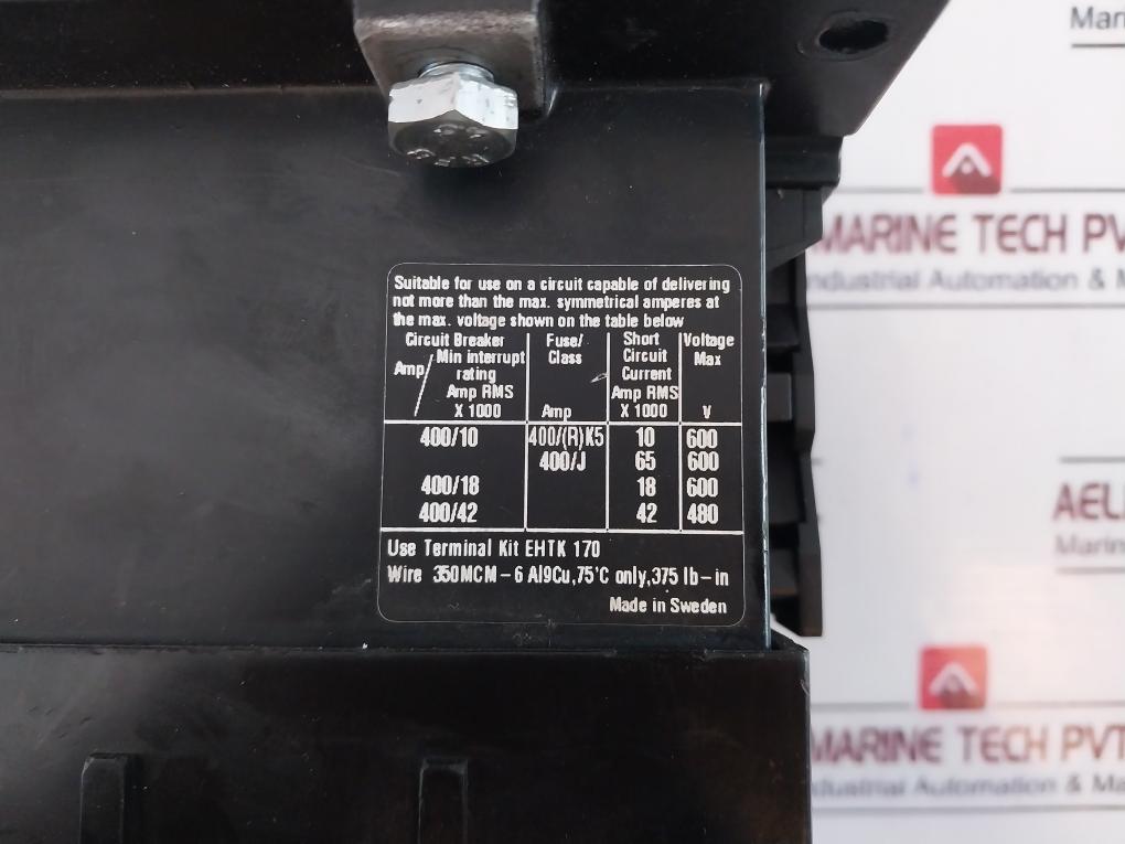 Abb Eh 160 Contactor 300A 750V