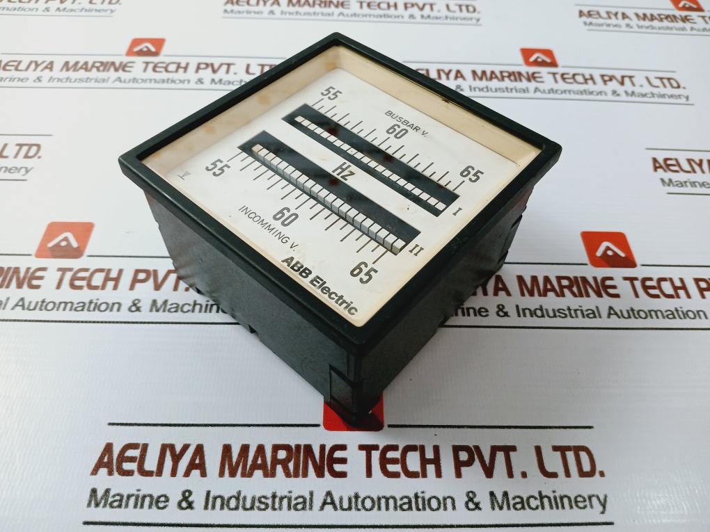 Abb Electric 55-65 HZ Frequency Meter 2 X 110V