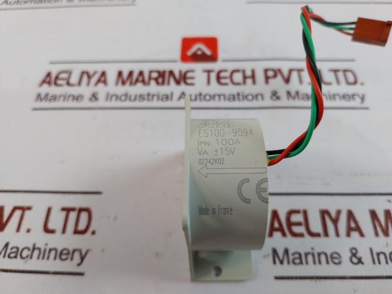 Abb Es100-9594 Current Transformer Sensor, 100A