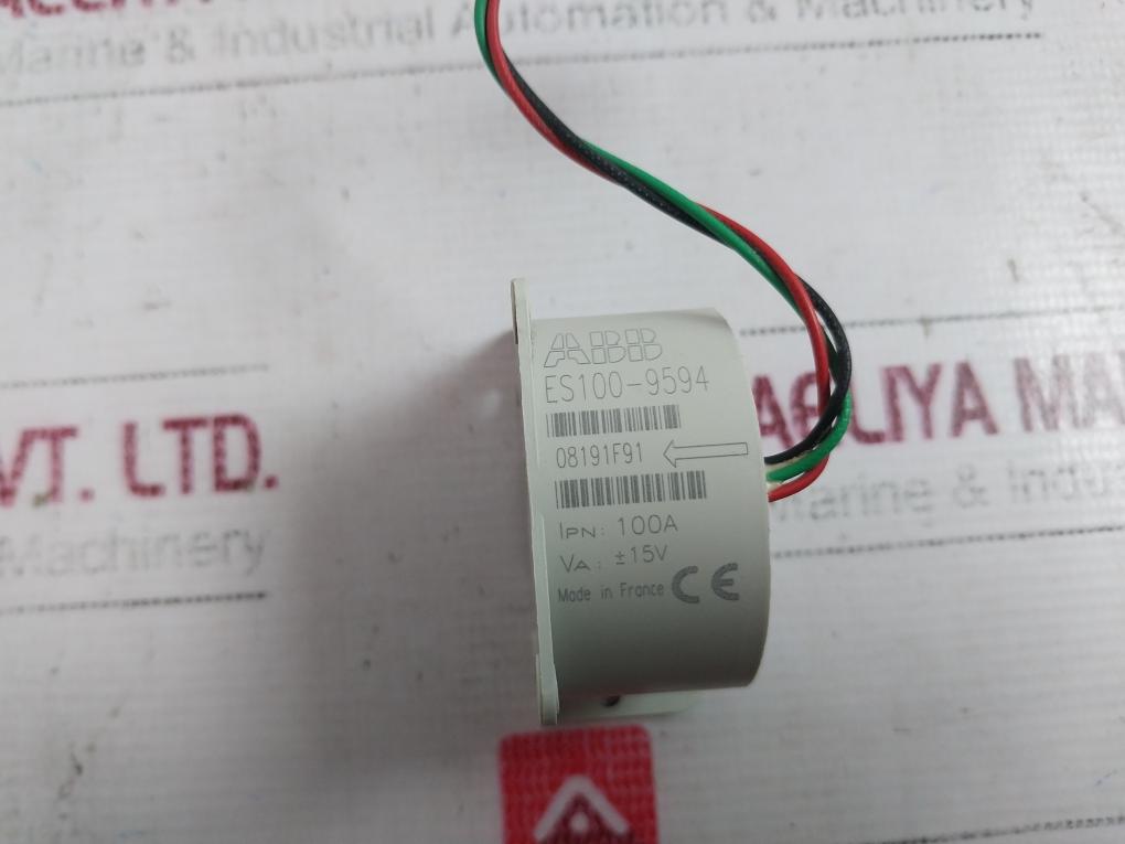 Abb Es100-9594 Univertor Mutual Motor 100A 08191F91