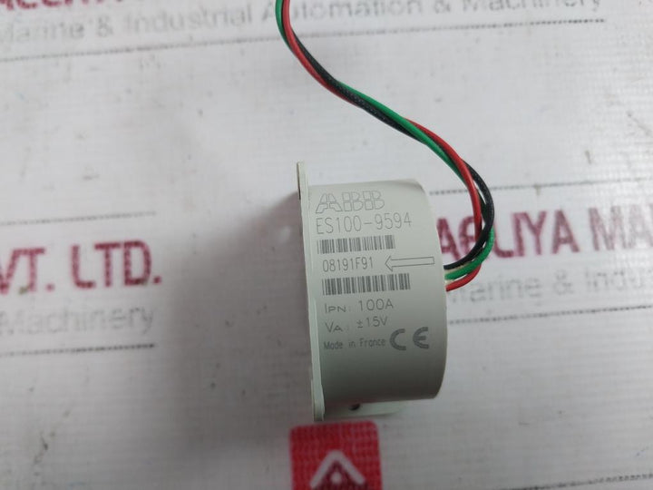Abb Es100-9594 Univertor Mutual Motor 100A 08191F91